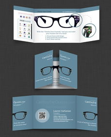 漂亮的折疊名片設計欣賞