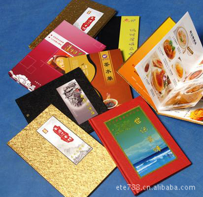 【高檔菜譜制作/寫(xiě)真/相片/紙或/銅板紙 印刷品】?jī)r(jià)格,廠家,圖片,菜單菜譜,上海奕特營(yíng)銷策劃普陀分公司-