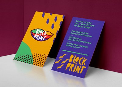 Block Print手工印刷品形象設(shè)計(jì)展示